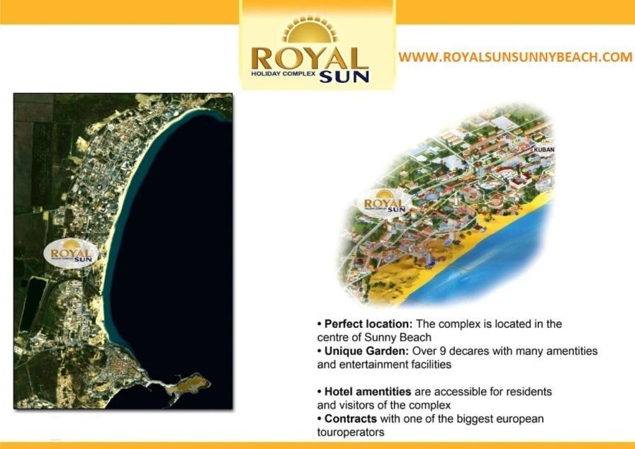 Royal Sun Holiday Apartments サニービーチ エクステリア 写真